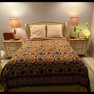 Beautiful BOHO King Cotton Bedpread